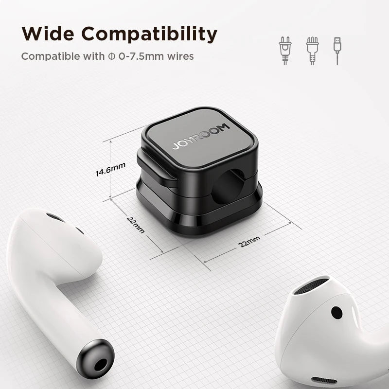 Magnetic Cable Organizer – Neat & Pro Setup at Home or Office