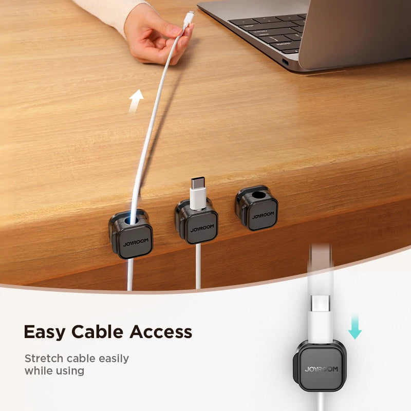 Magnetic Cable Organizer – Neat & Pro Setup at Home or Office